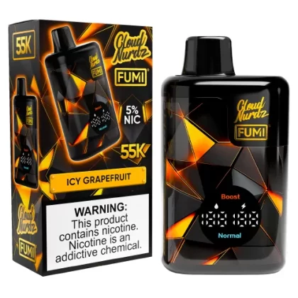 Icy Grapefruit Disposable Vape (55000 Puffs) by FUMI x Cloud Nurdz 55K