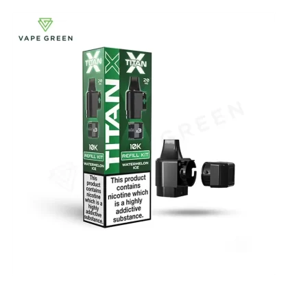 Watermelon Ice Prefilled Pod Refill Kit by Titan X