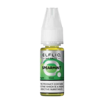 Elf Bar ElfLiq Spearmint E Liquid 10ml - Nicotine Strength#20mg>10mg>5mg (F14E76)