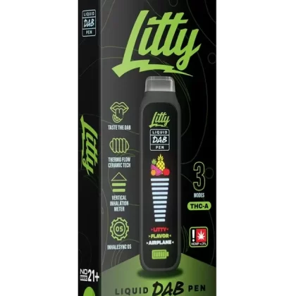 Litty THCA Liquid Dab Pen – Rainbow Beltz