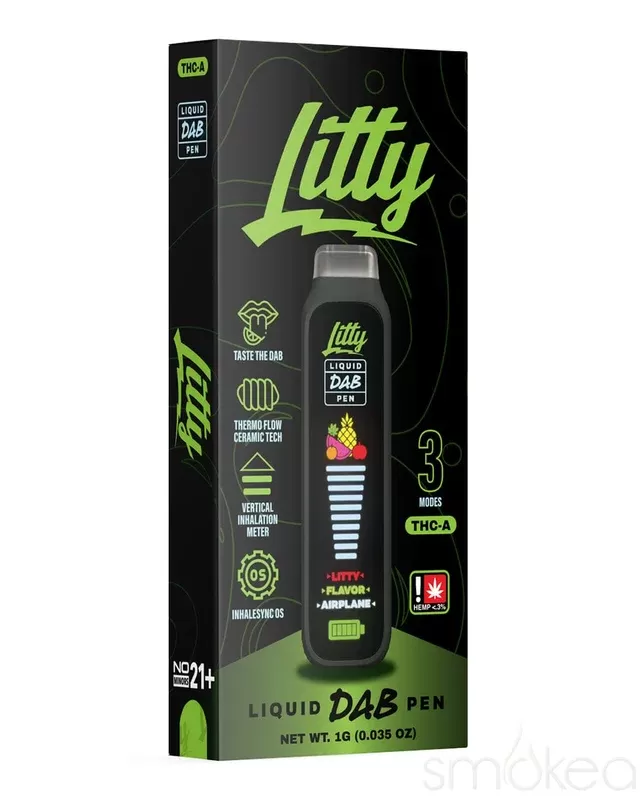 Litty THCA Liquid Dab Pen – Rainbow Beltz