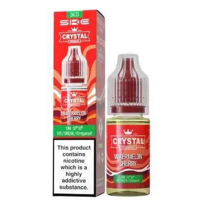 Watermelon Cherry SKE Crystal Nic Salt E Liquid 10ml – 10mg/20mg