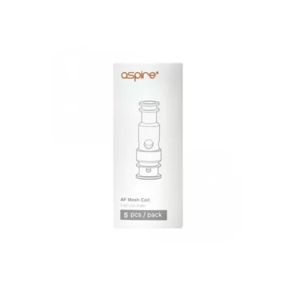Flexus Q AF Replacement Coils by Aspire (5 Pack) - 1.0 Ohm Mesh
