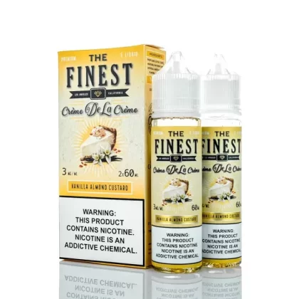 The Finest E-Liquid - Creme De La Creme - Vanilla Almond Custard - 120ml (DISCONTINUED) - 6mg