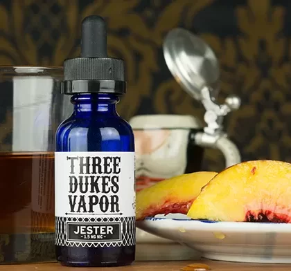Three Dukes Vapor Jester’s Juice Peach Cream
