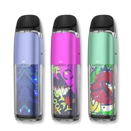 Vaporesso Luxe Q2 SE Vape Pod Kit - Abstract Green, Digital Blue