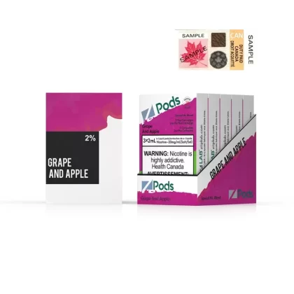 ZPODS – GRAPE AND APPLE