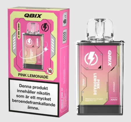 QBIX Pink Lemonade 14mg – Pod