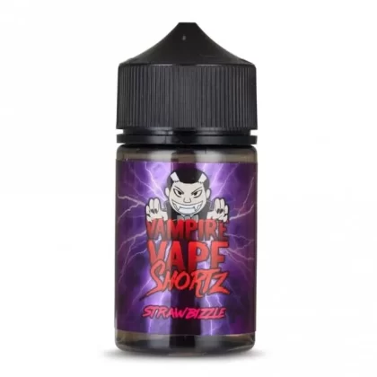 Strawbizzle Shortfill E-Liquid Shortz Series by Vampire Vape (50ml)