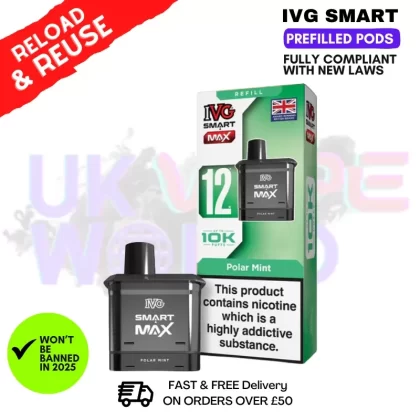 Polar Mint IVG Smart Max Replacement Pod