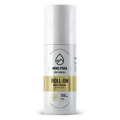 Mons Pura Rapid Cooling Muscle Relief Roll On 750mg CBD