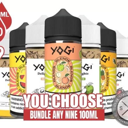 YOGI E-Juice Bundle 9x100ml (900ml)