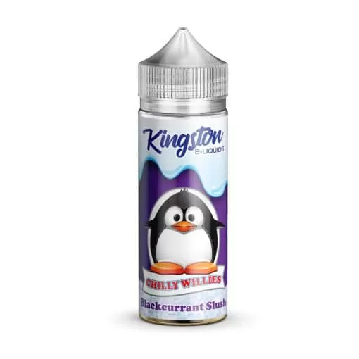 Kingston Slush Edition 100ML E-Liquid Shortfill - Blue Raspberry Slush / No - Image 2