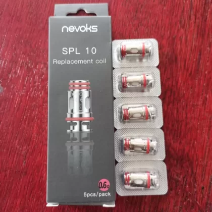 Nevoks SPL10 Mesh occ replacement coil for Feelin/Pagee - 5pcs/pack / 0.6ohm (18-25w)