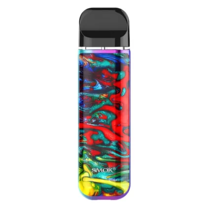 SMOK Novo 2 Refillable Vape Pod Kit - 7 Color, Black & White
