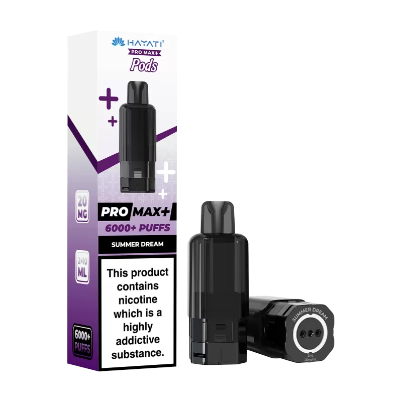 Summer Dream Hayati Pro Max+ Refill Pack - 10mg - Vape Product (A9F916)
