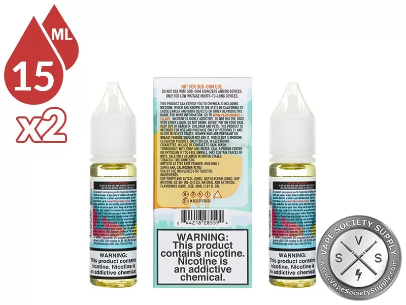 Peachy Mango Iced HI DRIP SALT 30ml - Image 3