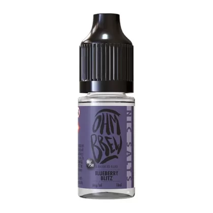 Blueberry Blitz By Ohm Brew Balanced Blends 10ml Salt