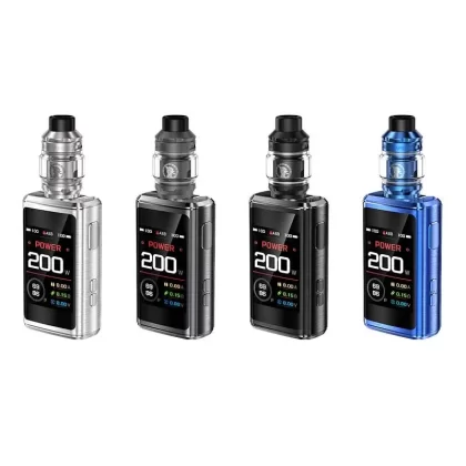 Geekvape Z200 Box Mod Kit - Color#Black>Silver>Gunmetal>Blue