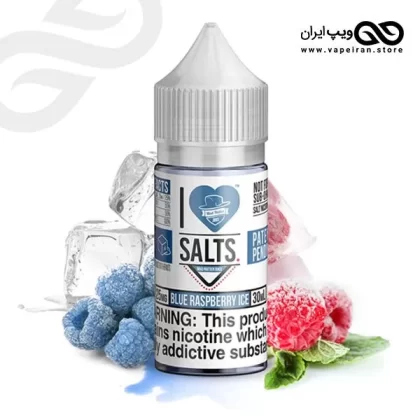 I Love Salt Blue Raspberry Ice