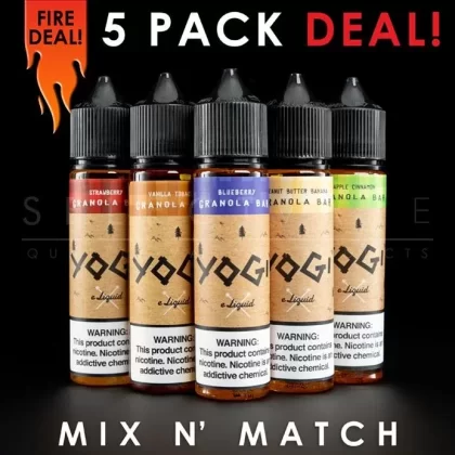 Yogi Eliquid – Mix and Match (5 Pack) 300ml