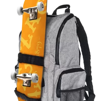 BrightBay | Smell Proof Carbon Transport Backpack | DL Skater – Wolf Gray