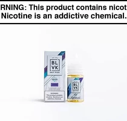 GRAPE ICE BY BLVK UNICORN SALT 30ML - Vapejuice