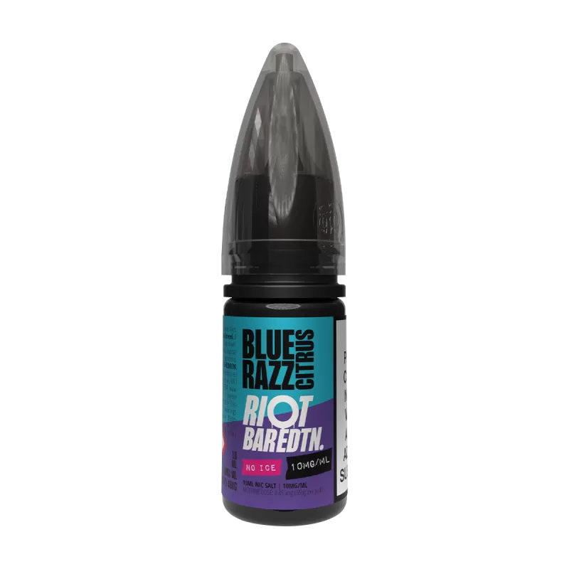 Blue Razz Citrus Riot Bar EDTN Nic Salt 10ml - 10mg - Vape Product (D5B7BB)