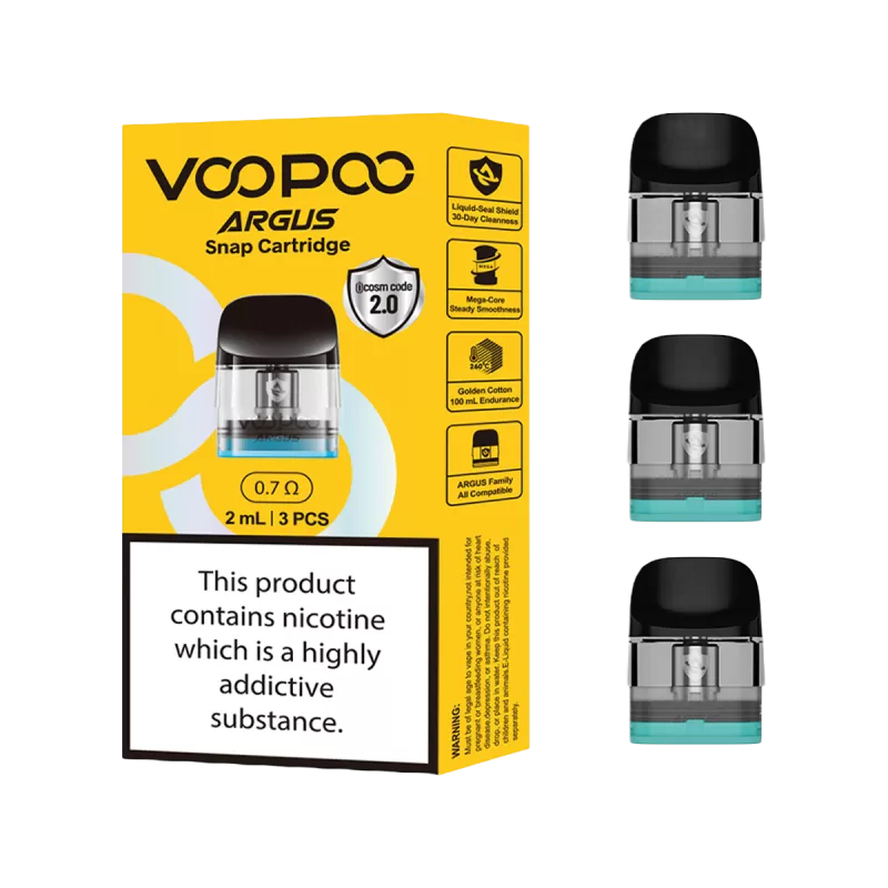VooPoo Argus Snap Pods - 0.4 Ohm - Ecigwizard