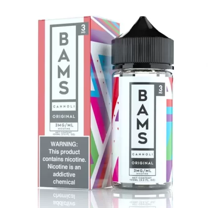 Bam’s Cannoli Original Cannoli eJuice - Vape Product; Vape Product, Vape Product; Bam's Cannoli