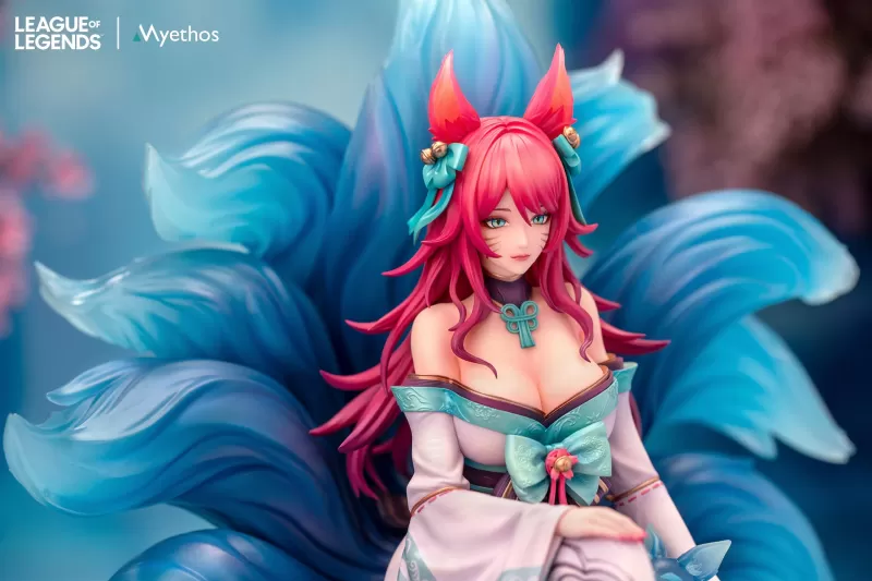 League of Legends Soul Blossom Ahri 1/7 Scale Figure - Premium Collectible - Image 3