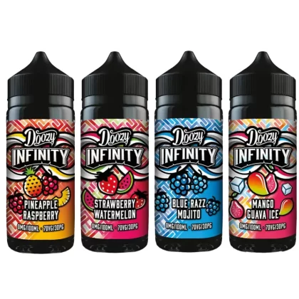 Doozy Infinity 70/30 100ml Shortfill E-liquid - Strawberry Watermelon