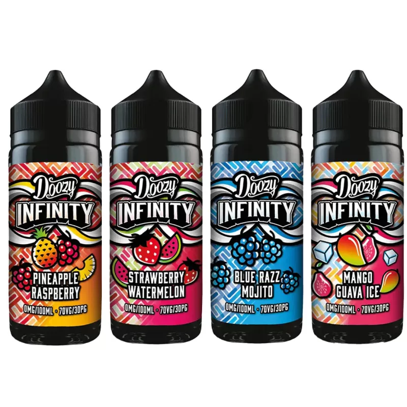 Doozy Infinity 70/30 100ml Shortfill E-liquid - Strawberry Watermelon