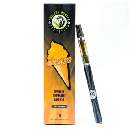 Unicorn Hunter Gelato 1gram THC Vape Pen