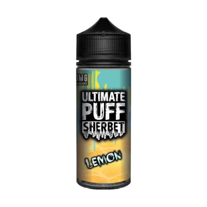 Ultimate Puff Sherbet Lemon 100ml Shortfill E-Liquid - Vapourdeal Co