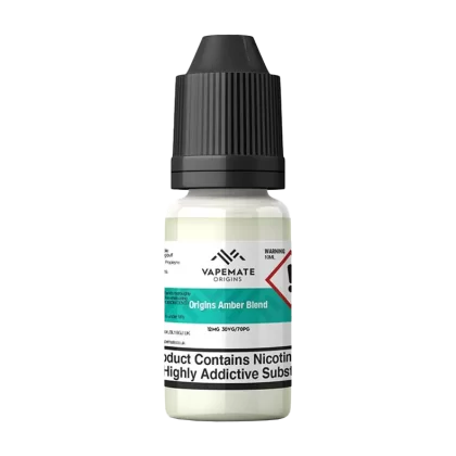Vapemate Origins Amber Blend 10ml - 18mg - Vape Product (70A8E9)