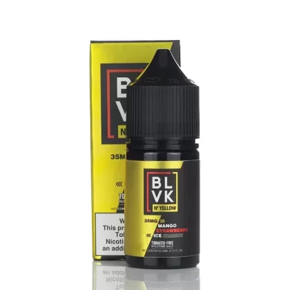 BLVK n’Yellow Salt Mango Strawberry Ice 30ml (35mg)