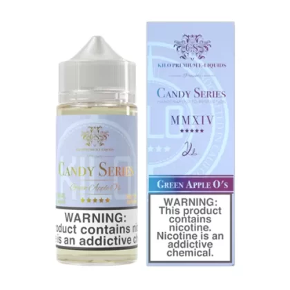 Green Apple O’s by Kilo Candy Series 100ml - Vape Product, Vape Product