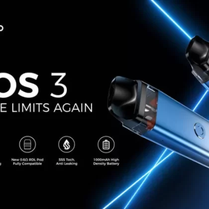 Vaporesso XROS 3 MINI Kit - Icy Silver - Skullvaping