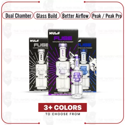 Wulf Mods Fuse Glass Puffco Peak Top - Thevapersworld