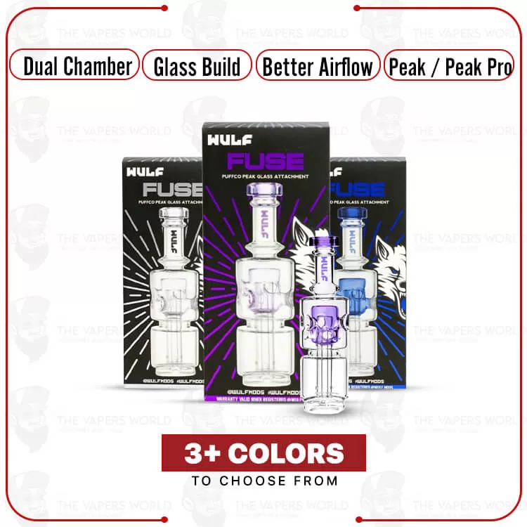 Wulf Mods Fuse Glass Puffco Peak Top - Thevapersworld