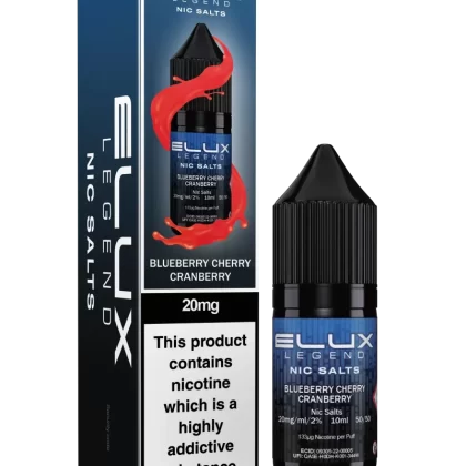 Blueberry Cherry Cranberry Nic Salt By Elux Legend - 5mg
