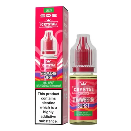 Strawberry Burst Nic Salt by Crystal Original
