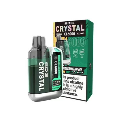 SKE Crystal CL6000 Watermelon Ice Pod Kit - Nicotine Strength#20mg (527A44)