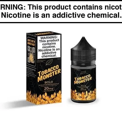BOLD BY TOBACCO MONSTER SALT NIC 30ML - Vapejuice