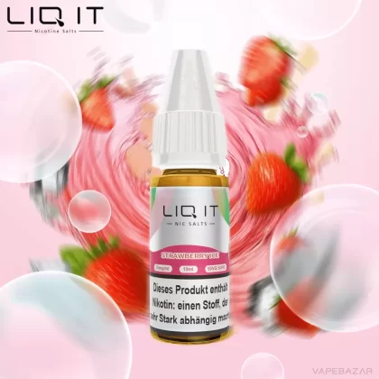Lovesticks LIQ IT Liquid – Strawberry Ice - 6mg/ml, 12mg/ml; Erdbeere