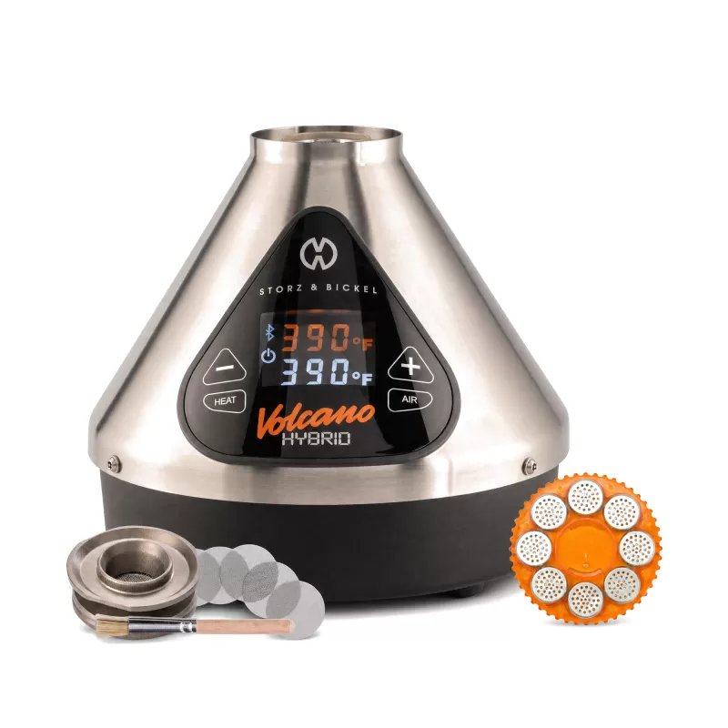 Volcano Hybrid Starter Vaporizer Kit - Silver (Original) - Image 2