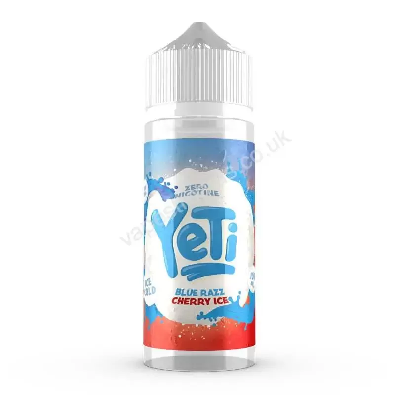 YeTi Blue Razz Cherry Ice E-Liquid Shortfill - Vapestreams Co