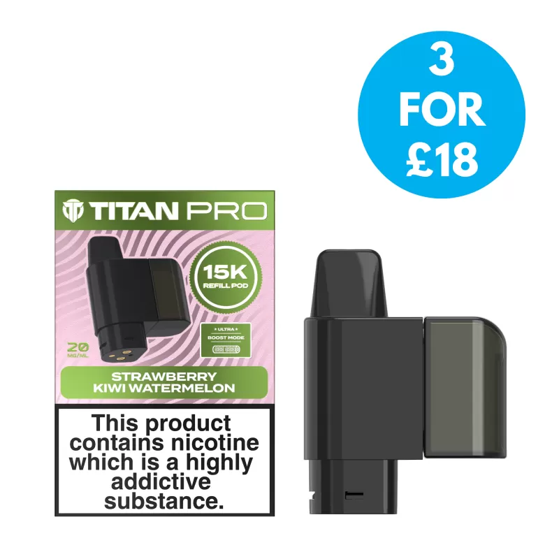 Titan Pro 15K Pre-filled Replacement Pod - Vape Co