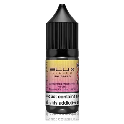 Lemon Peach Passionfruit By Elux Legend 10ml Salts